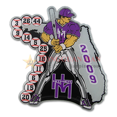 Printed Baseball Pins 